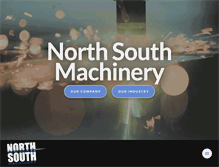Tablet Screenshot of northsouthmachinery.com